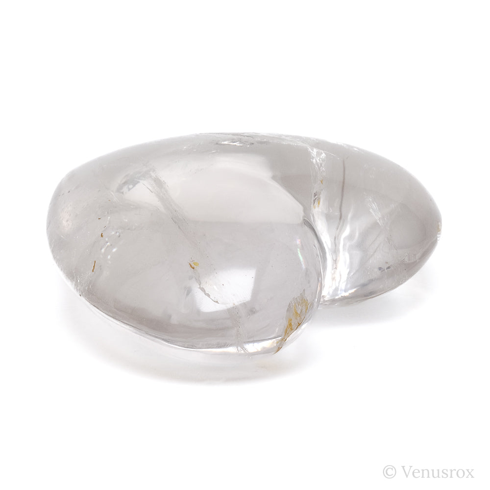Clear Quartz Polished Heart Crystal from Brazil | Venusrox