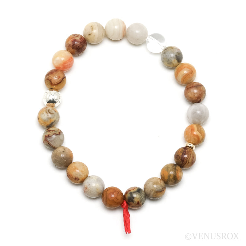 Crazy Lace Agate Bracelet from Mexico | Venusrox