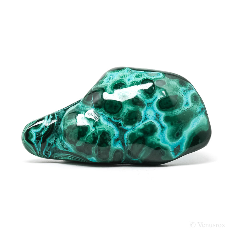 Malachite with Chrysocolla Polished Crystal from the Democratic Republic of Congo | Venusrox
