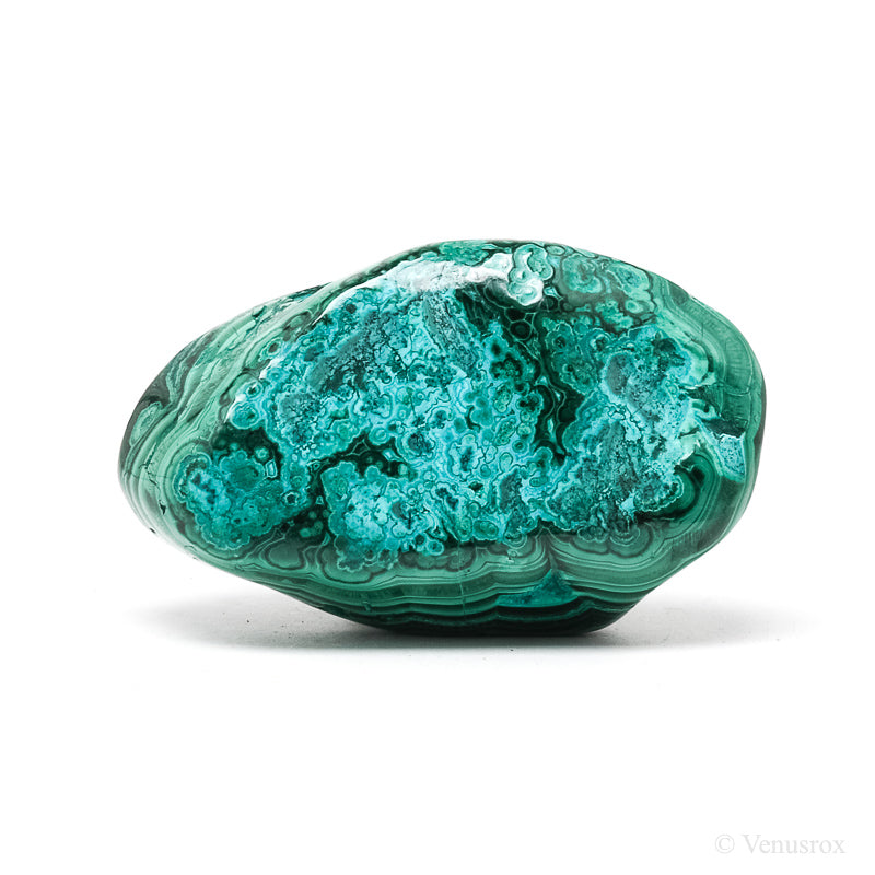 Malachite with Chrysocolla Polished Crystal from the Democratic Republic of Congo | Venusrox