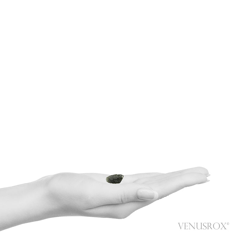 Moldavite Crystal from Chlum, Czech Republic | Venusrox