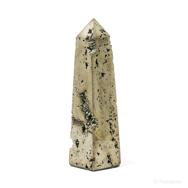 Pyrite Polished/Natural Geode Point from Peru | Venusrox
