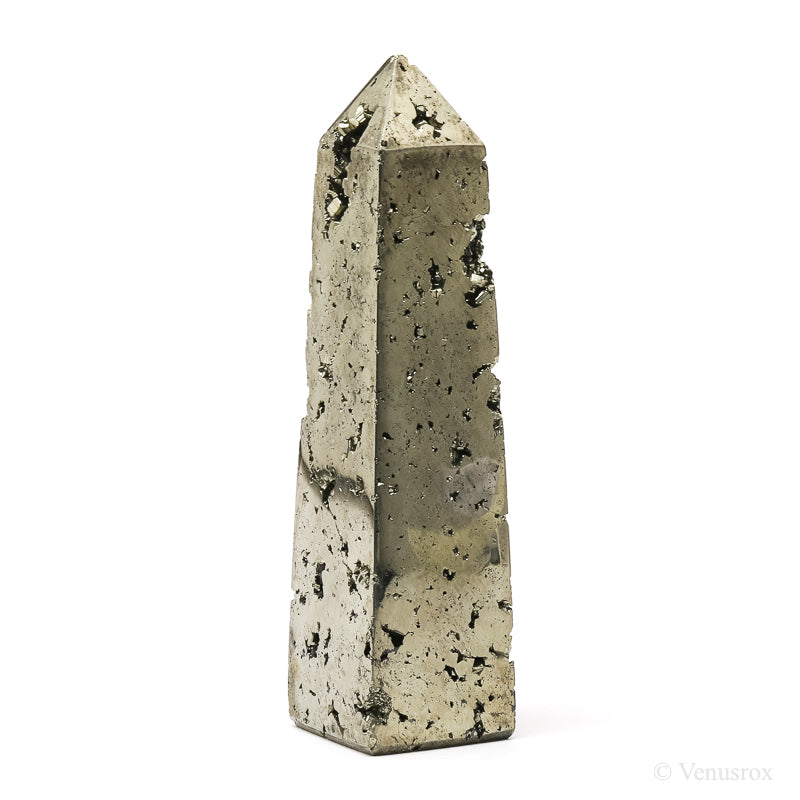 Pyrite Polished/Natural Geode Point from Peru | Venusrox