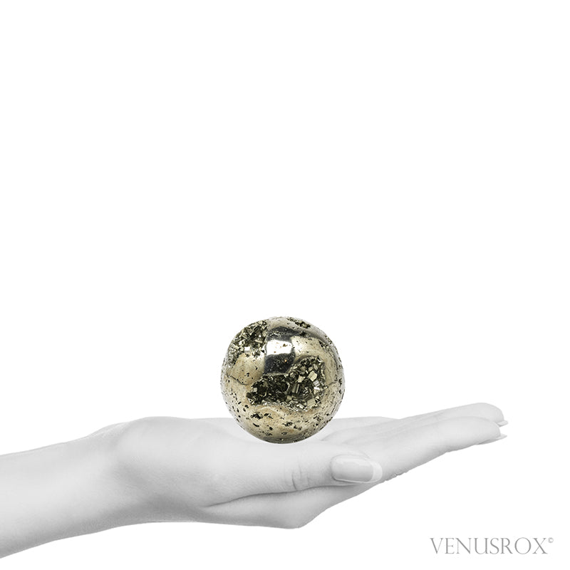 Pyrite Geode Sphere from Peru | Venusrox
