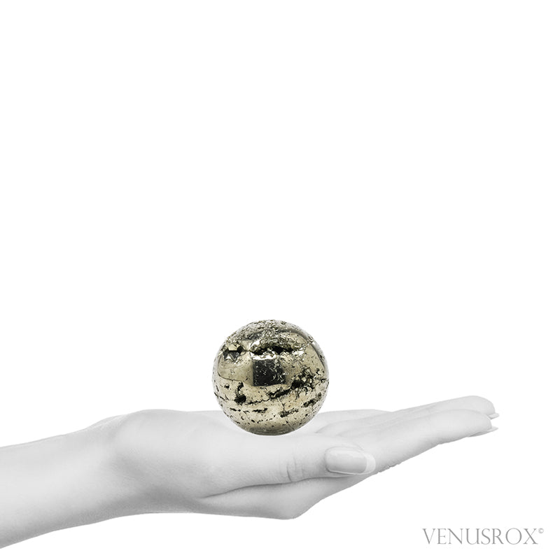 Pyrite Geode Sphere from Peru | Venusrox