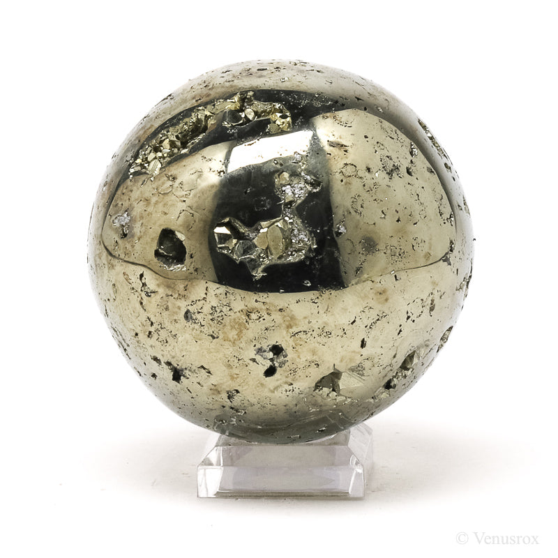 Pyrite Geode Sphere from Peru | Venusrox