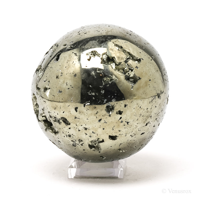 Pyrite Geode Sphere from Peru | Venusrox