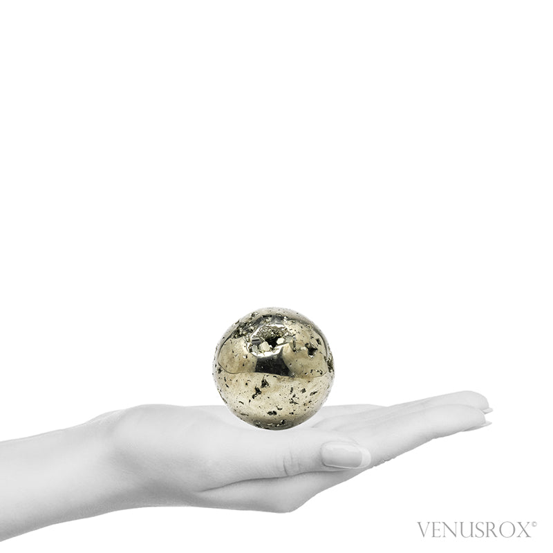 Pyrite Geode Sphere from Peru | Venusrox