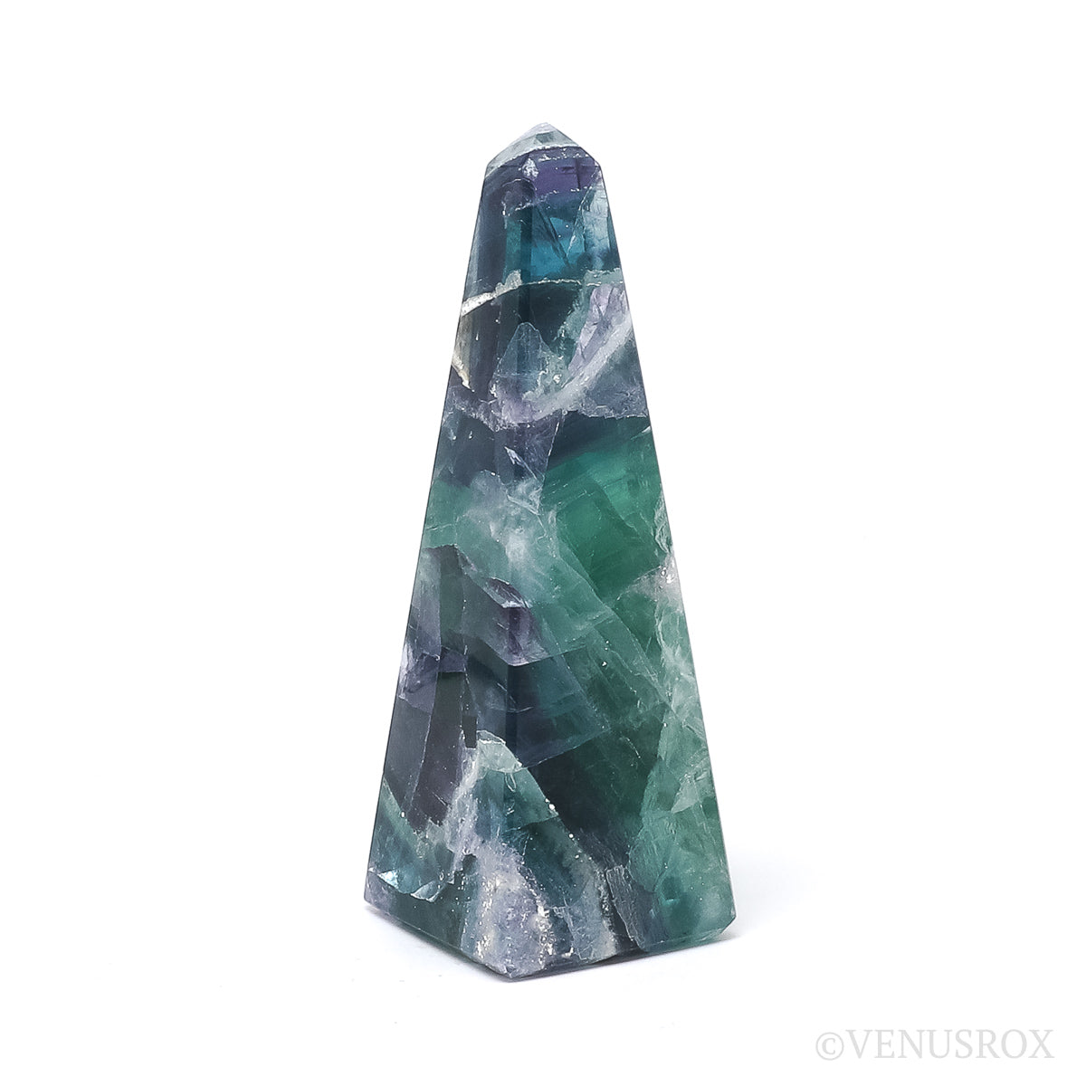 Fluorite Polished Point from Mexico | Venusrox