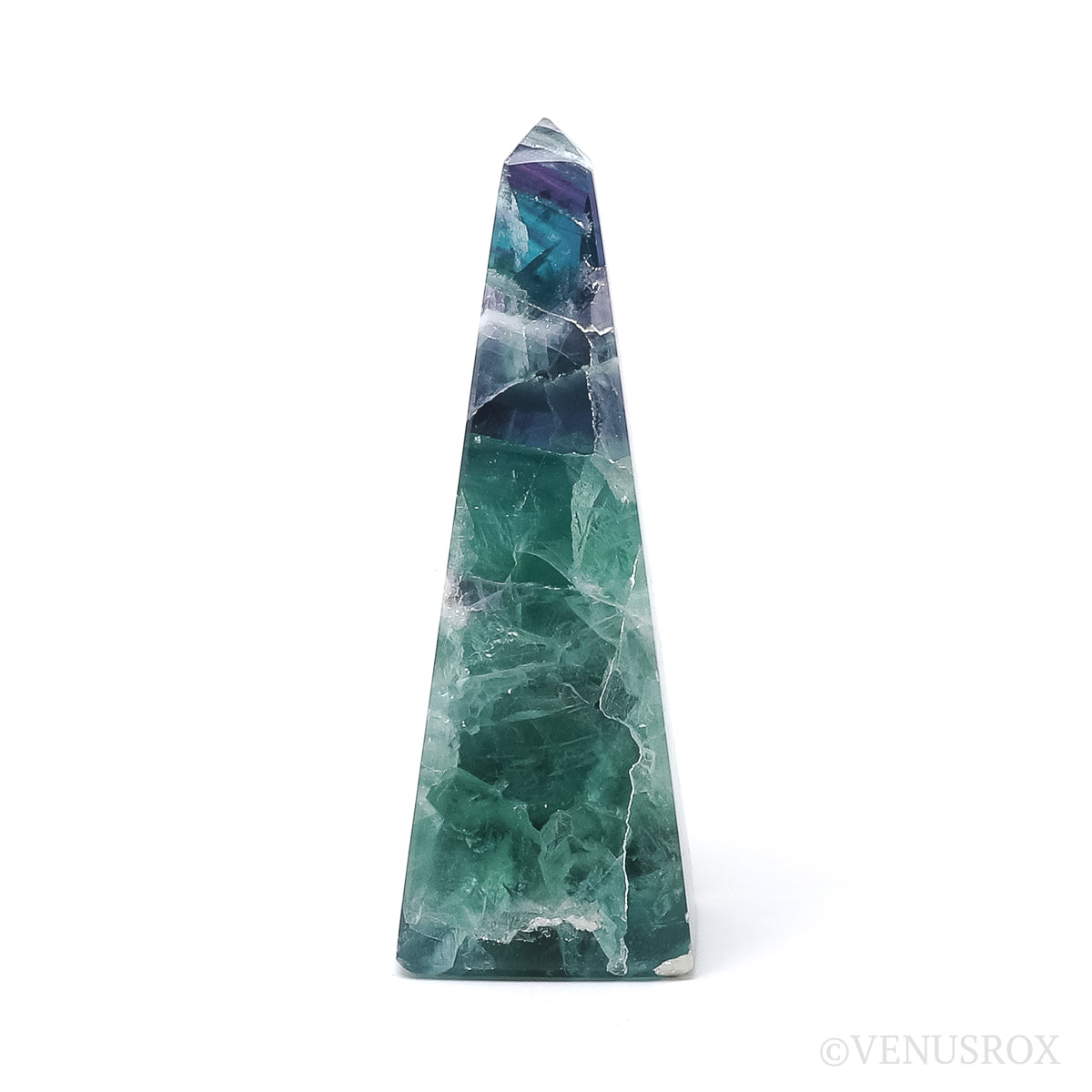 Fluorite Polished Point from Mexico | Venusrox