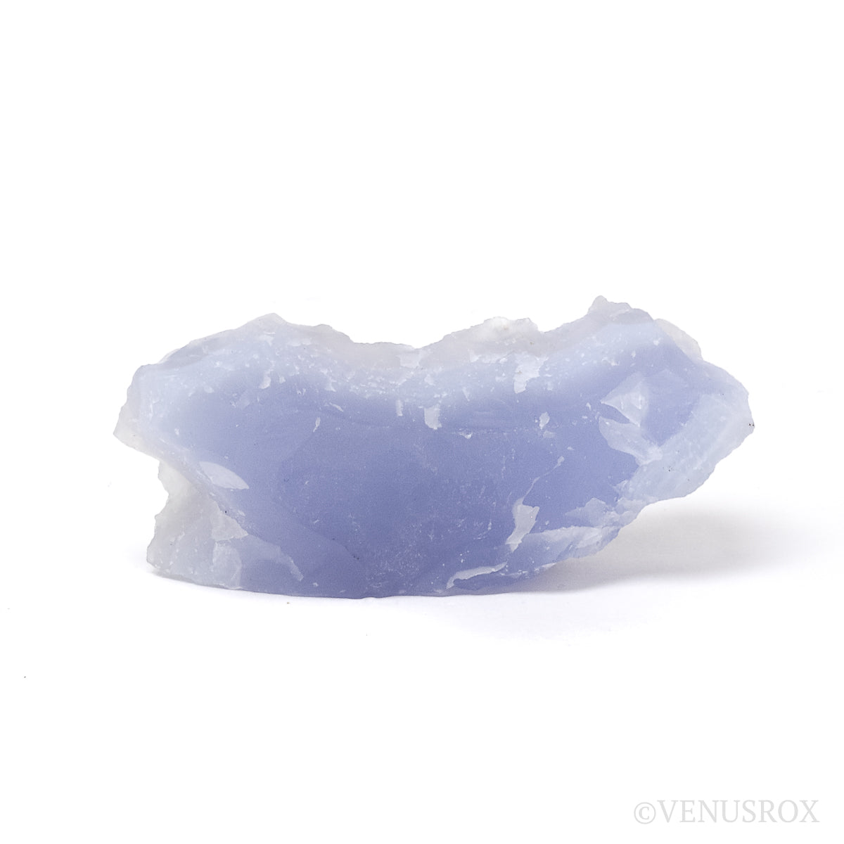 Blue Chalcedony Natural Crystal from Chikwawa, Malawi | Venusrox