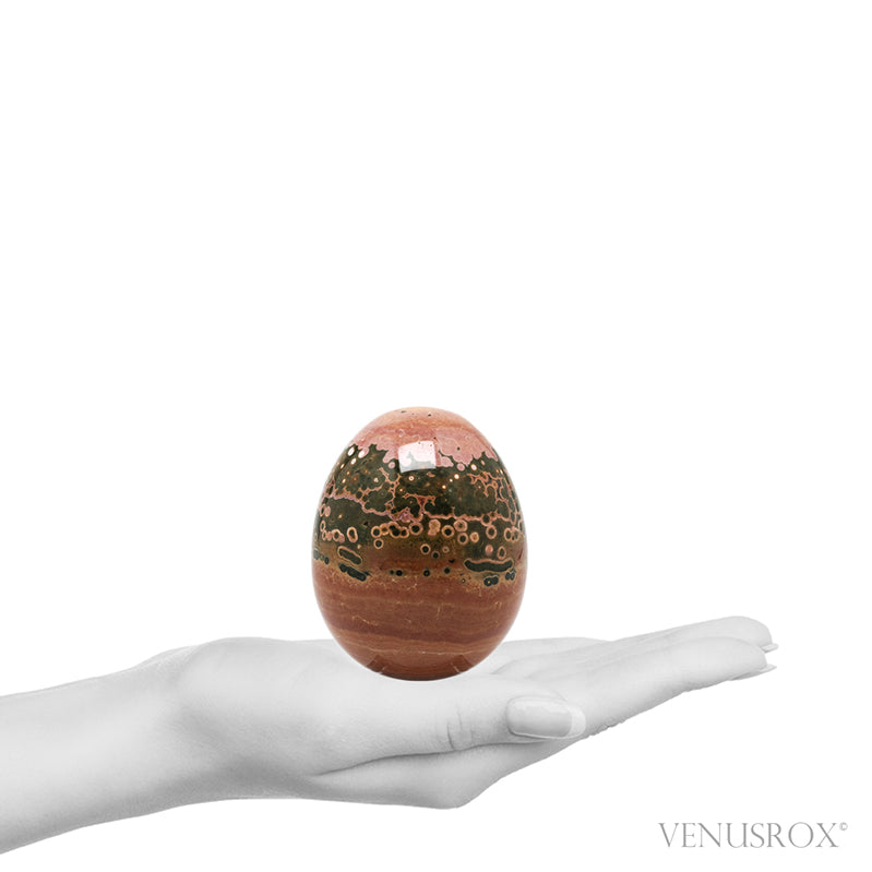 Ocean Jasper Polished Egg from Madagascar | Venusrox