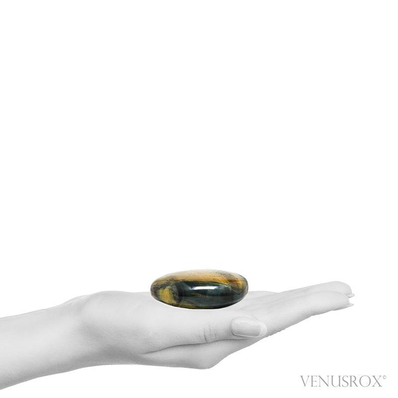 Tigers Eye with Falcons Eye Polished Crystal from South Africa | Venusrox