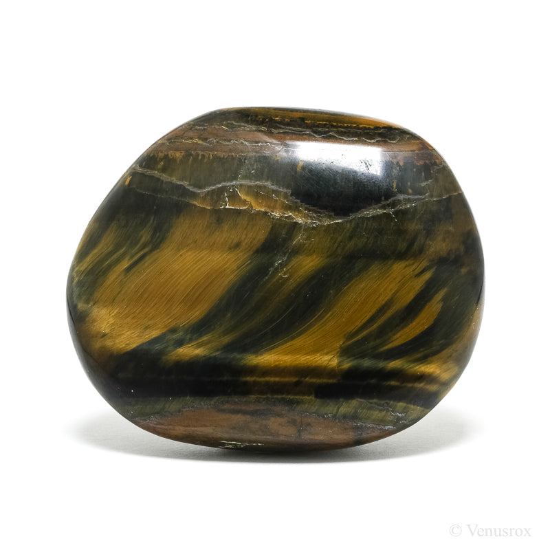 Tigers Eye with Falcons Eye Polished Crystal from South Africa | Venusrox