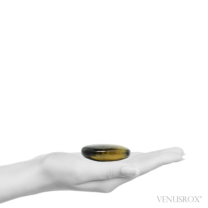 Tigers Eye with Falcons Eye Polished Crystal from South Africa | Venusrox