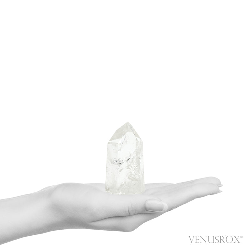 Lemurian Quartz Polished Point from Brazil | Venusrox