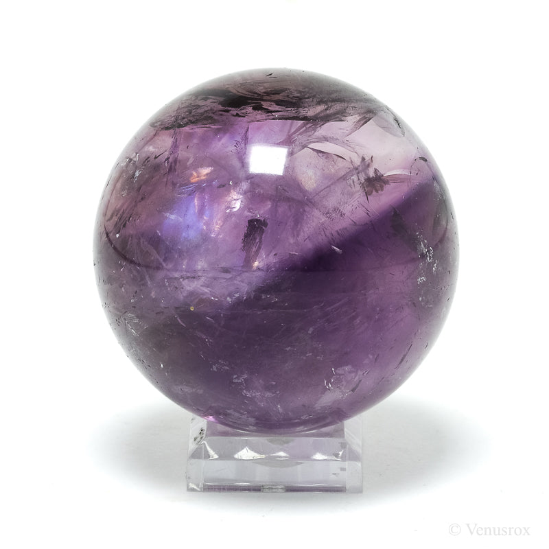 Amethyst Phantom Polished Sphere from Brazil | Venusrox