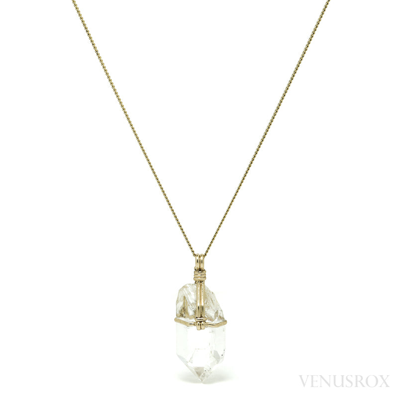Himalayan Quartz Polished Crystal Pendant from the Indian Himalayas | Venusrox