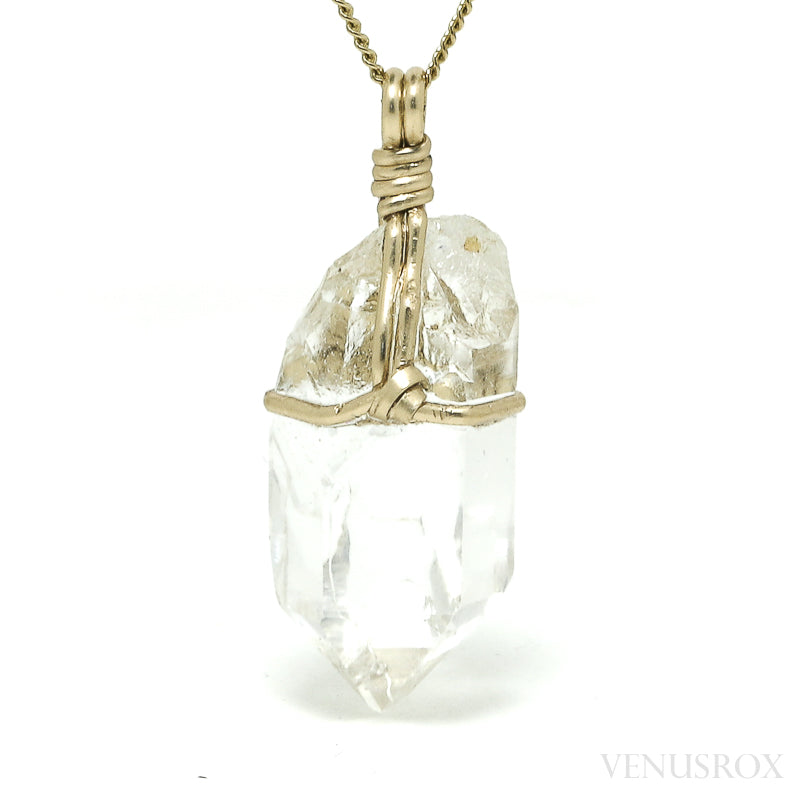 Himalayan Quartz Polished Crystal Pendant from the Indian Himalayas | Venusrox