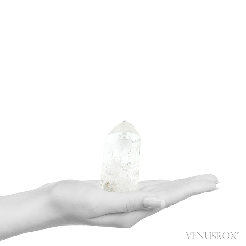Lemurian Quartz Polished Point from Brazil | Venusrox