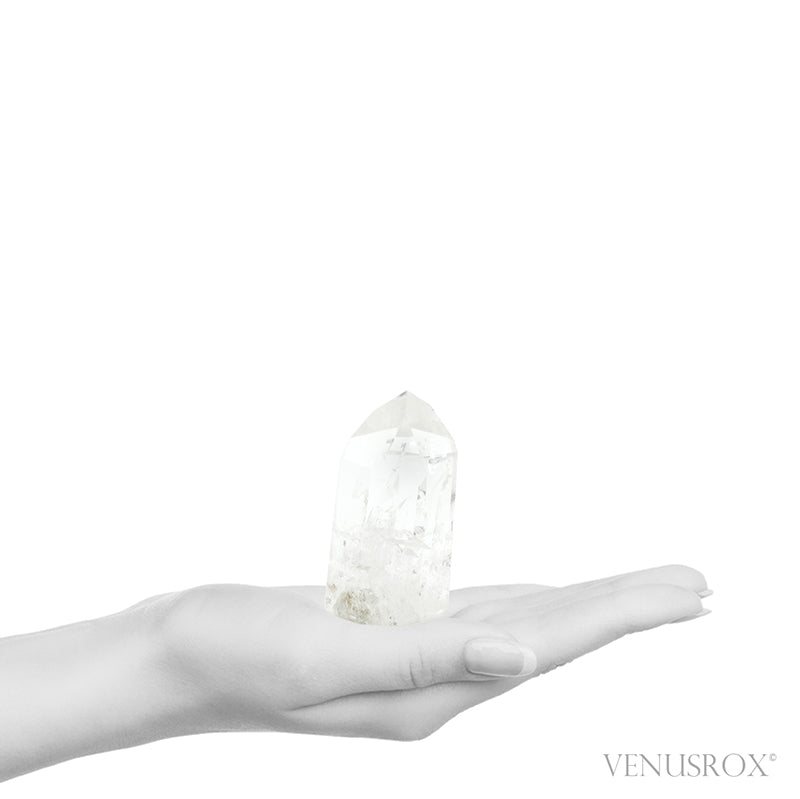 Lemurian Quartz Polished Point from Brazil | Venusrox