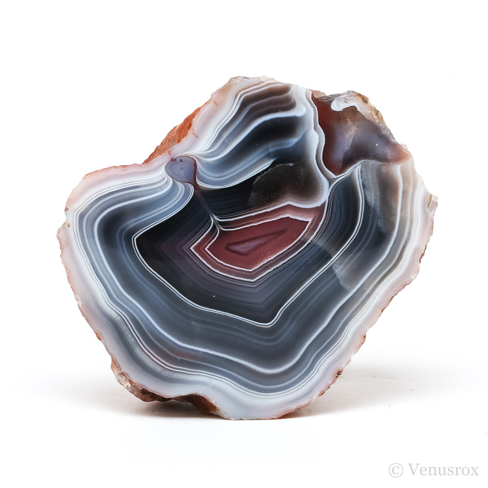 Agate Part Polished/Part Natural Crystal from Zimbabwe | Venusrox