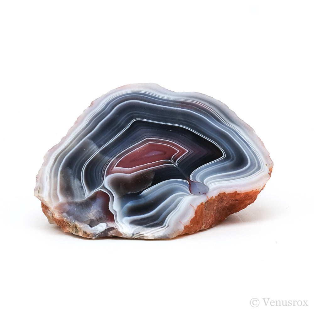 Agate Part Polished/Part Natural Crystal from Zimbabwe | Venusrox