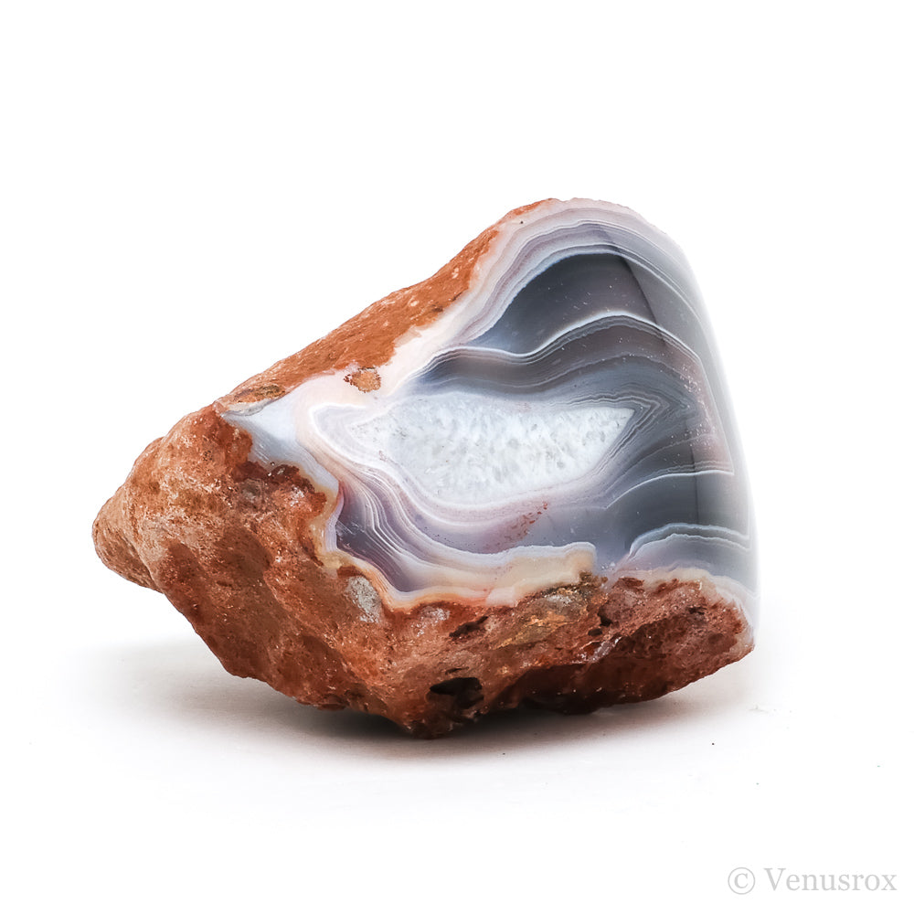 Agate Part Polished/Part Natural Crystal from Zimbabwe | Venusrox