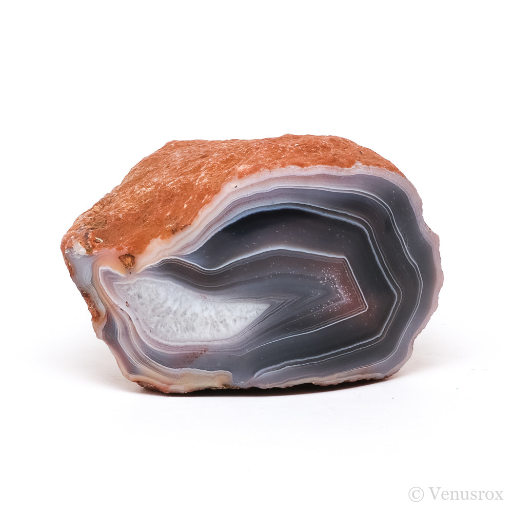 Agate Part Polished/Part Natural Crystal from Zimbabwe | Venusrox