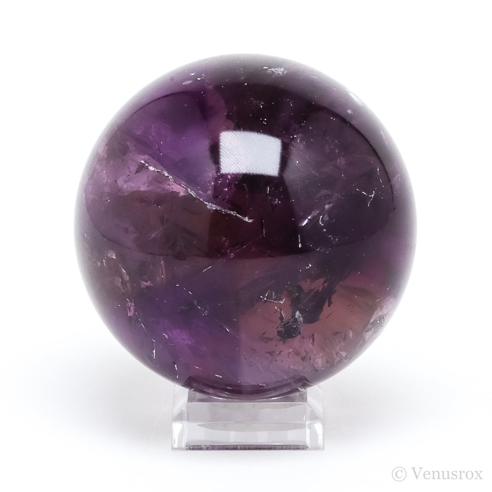Amethyst Phantom Polished Sphere from Brazil | Venusrox