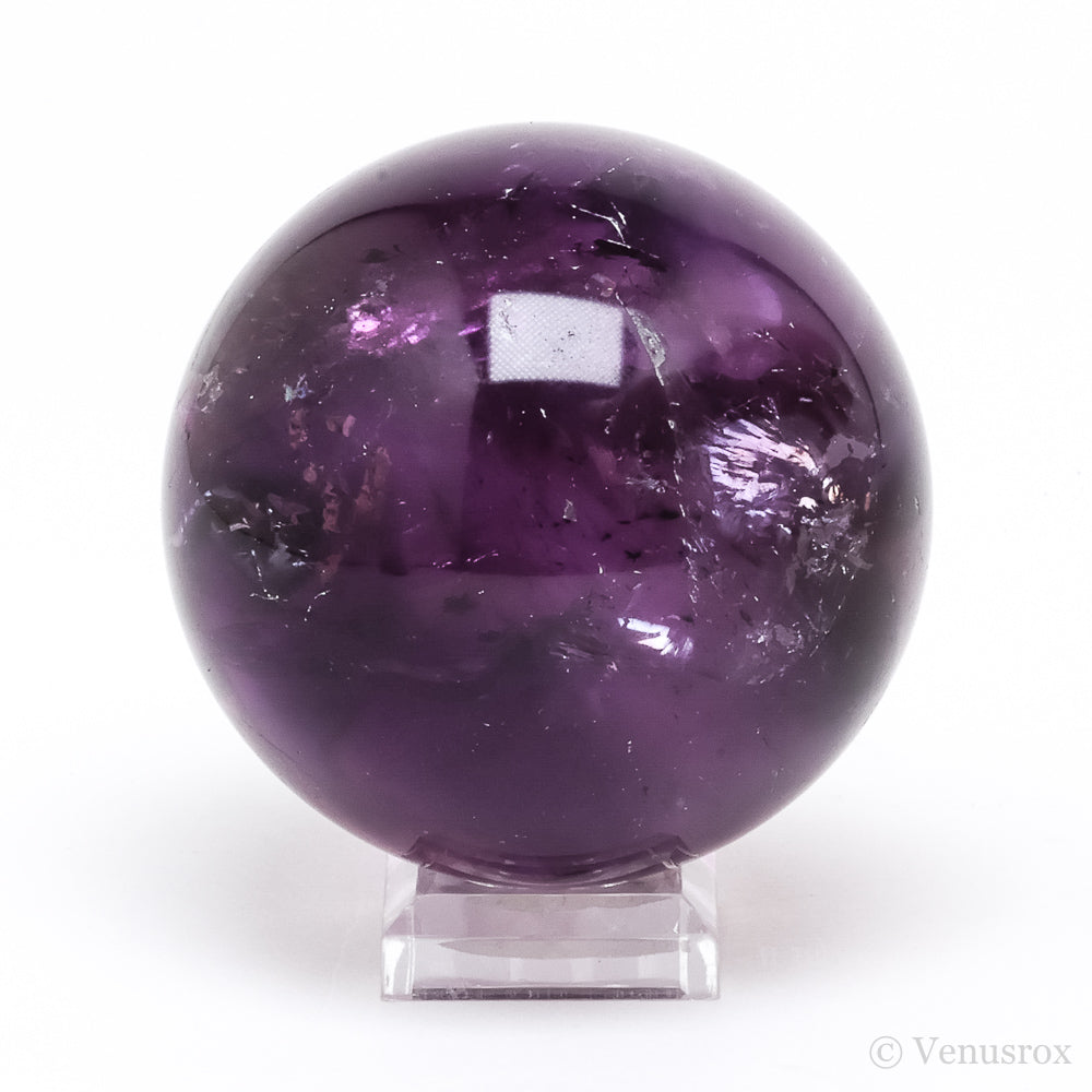 Amethyst Phantom Polished Sphere from Brazil | Venusrox