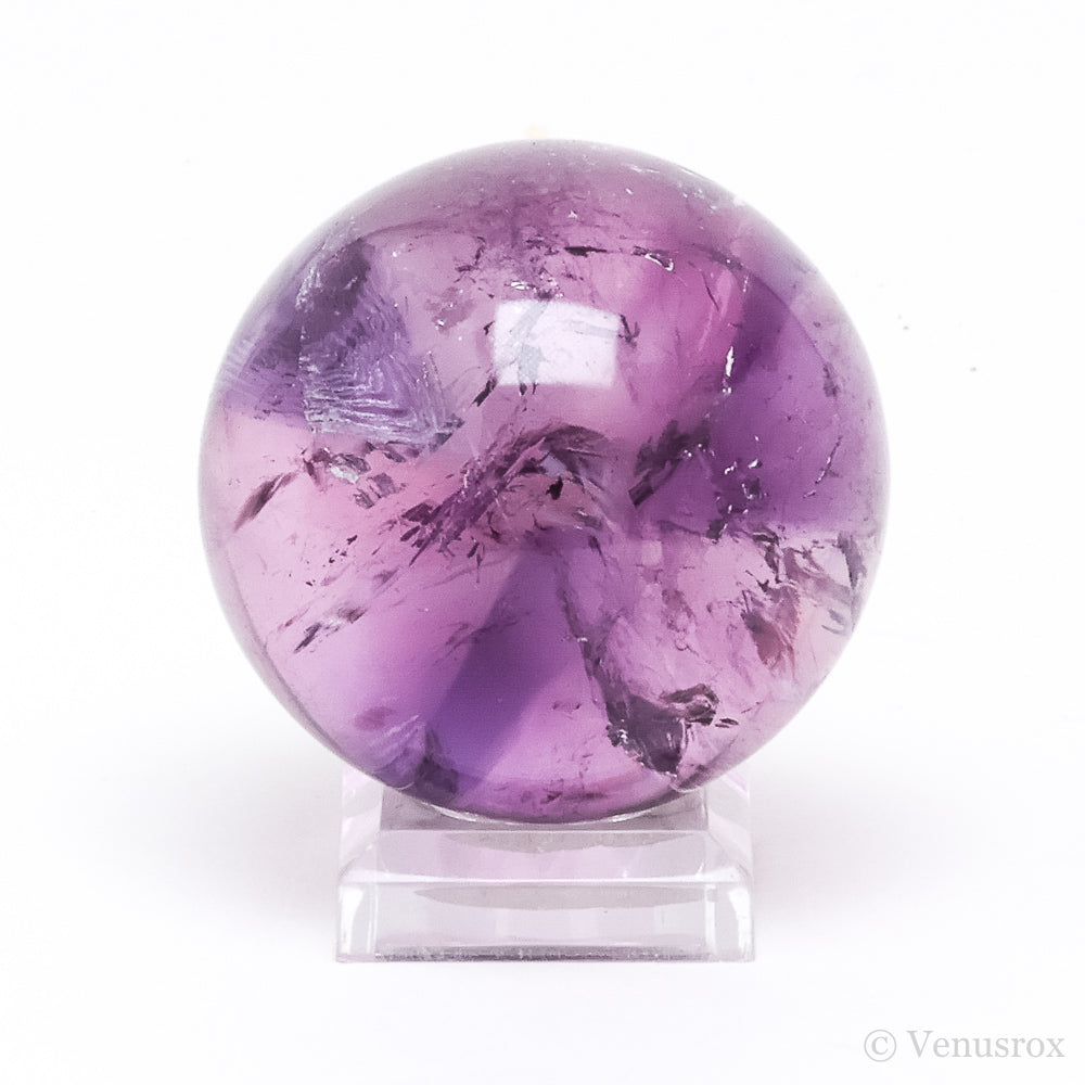 Amethyst Phantom Polished Sphere from Brazil | Venusrox