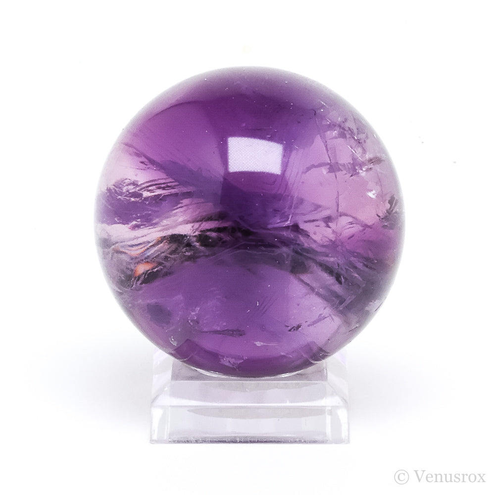 Amethyst Phantom Polished Sphere from Brazil | Venusrox