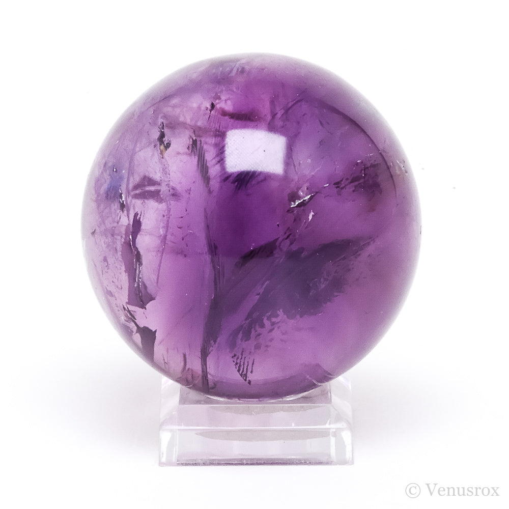 Amethyst Phantom Polished Sphere from Brazil | Venusrox