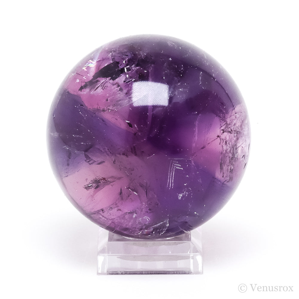 Amethyst Phantom Polished Sphere from Brazil | Venusrox