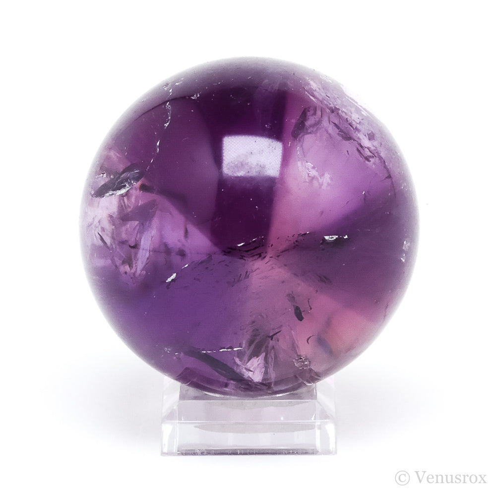Amethyst Phantom Polished Sphere from Brazil | Venusrox