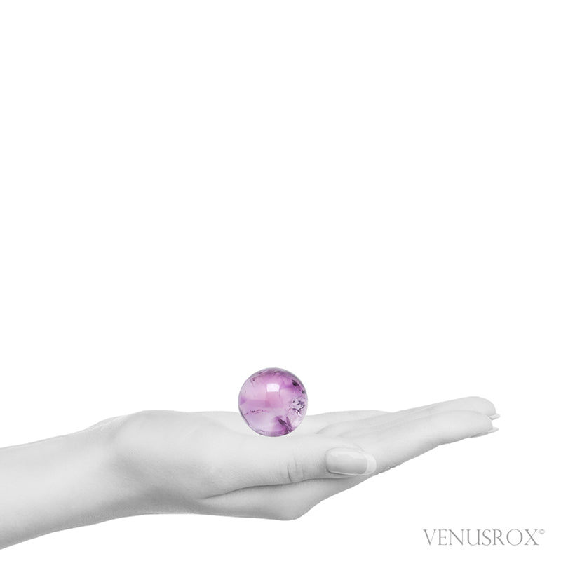 Amethyst Phantom Polished Sphere from Brazil | Venusrox