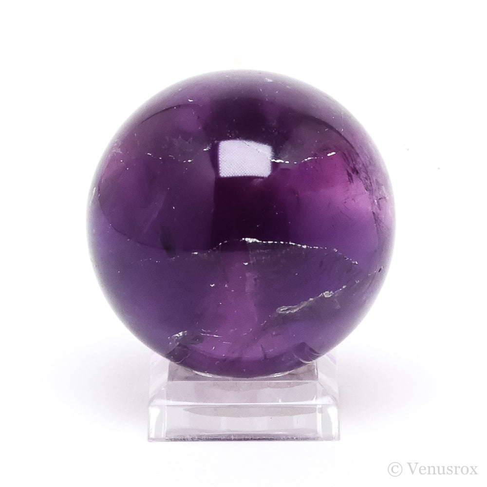 Amethyst Phantom Polished Sphere from Brazil | Venusrox