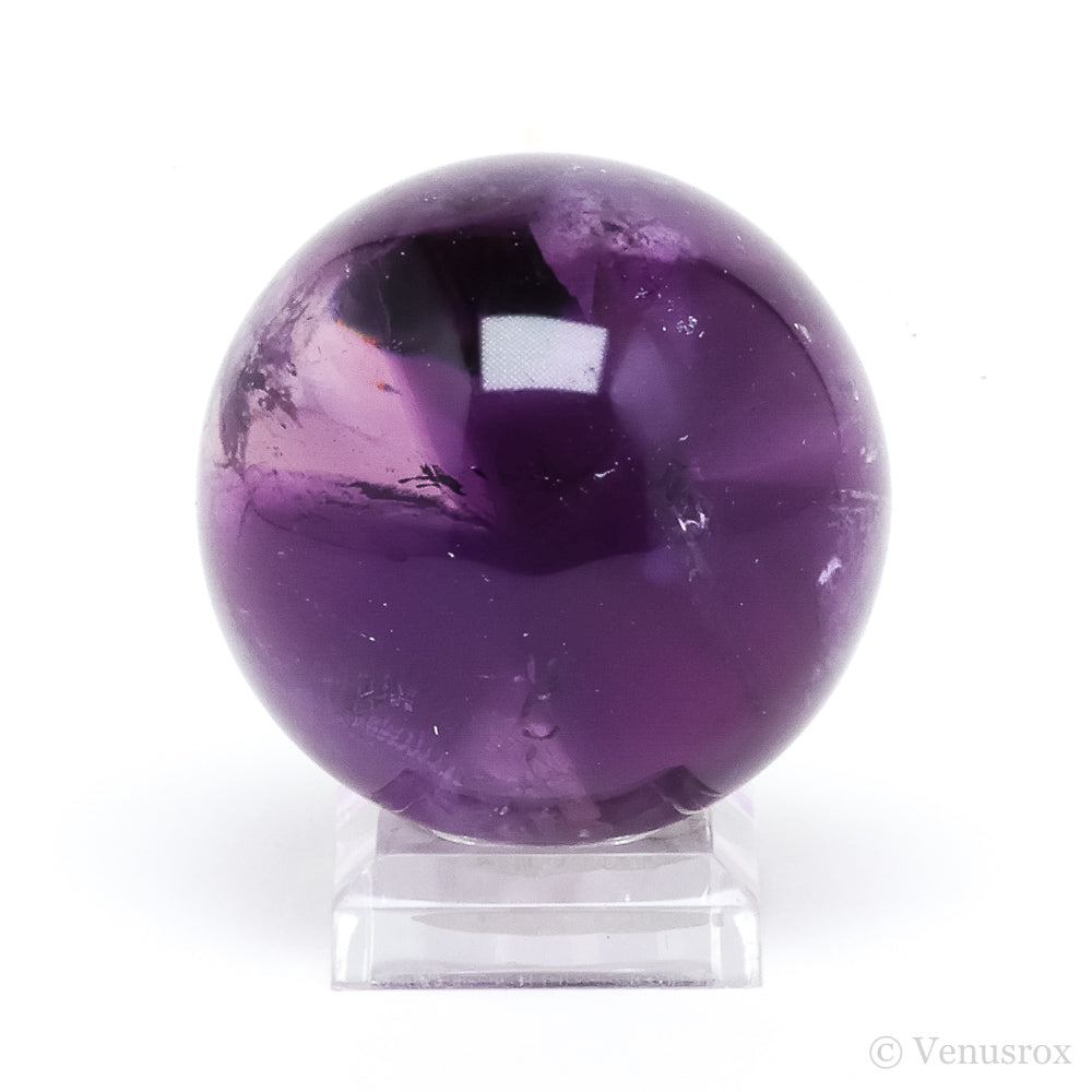 Amethyst Phantom Polished Sphere from Brazil | Venusrox