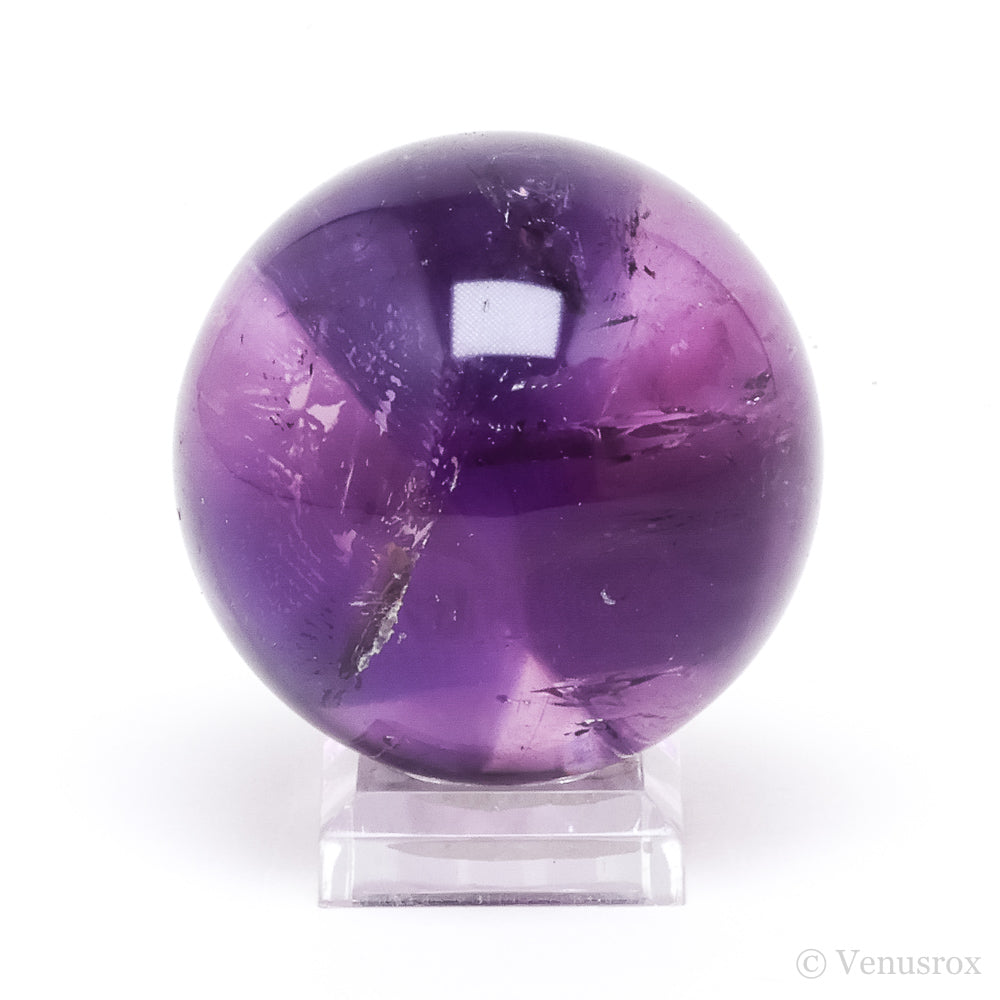 Amethyst Phantom Polished Sphere from Brazil | Venusrox