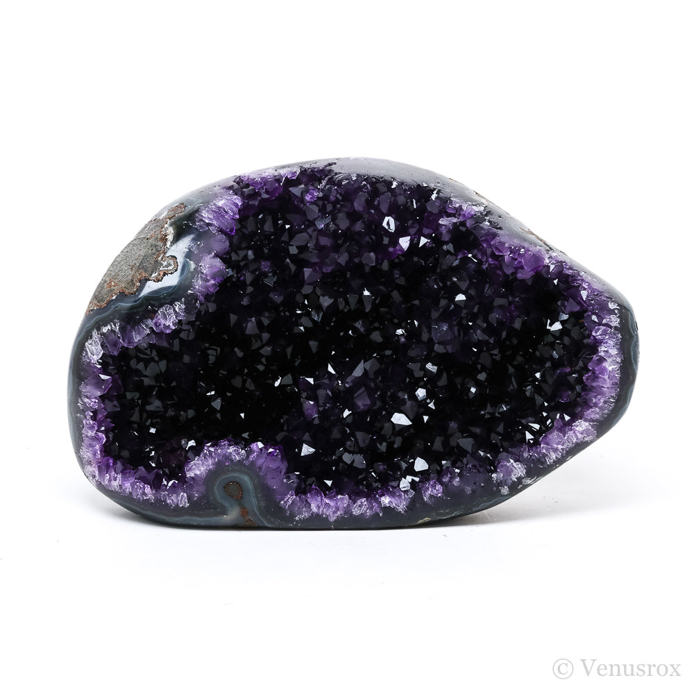 Amethyst with Agate Polished/Natural Cluster from Uruguay | Venusrox