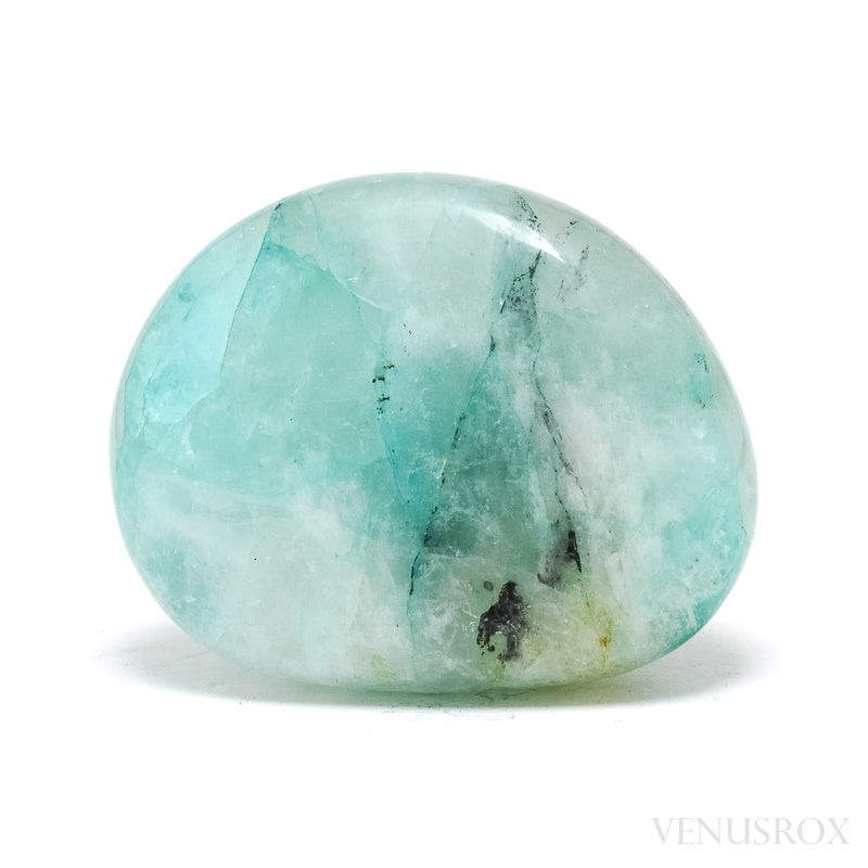 Chrysocolla in Quartz Polished Crystal from Peru | Venusrox