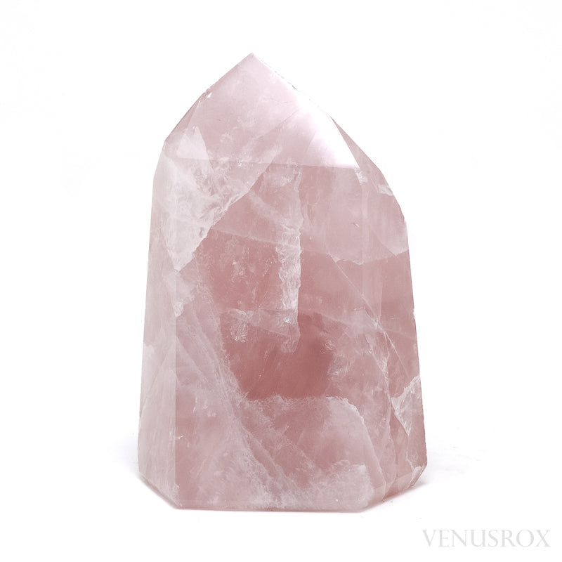 Rose Quartz Polished Point from Brazil | Venusrox
