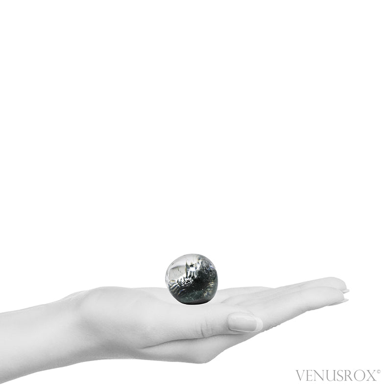 Chlorite/Lodalite Quartz Polished/Natural Crystal from Brazil | Venusrox