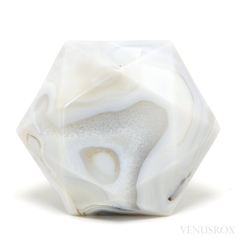 Agate with Quartz Polished Crystal from Madagascar | Venusrox