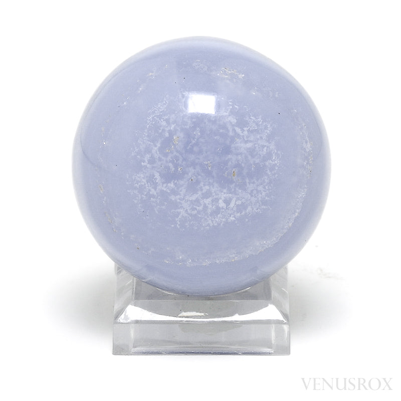 Blue Lace Agate Polished Sphere from Namibia | Venusrox