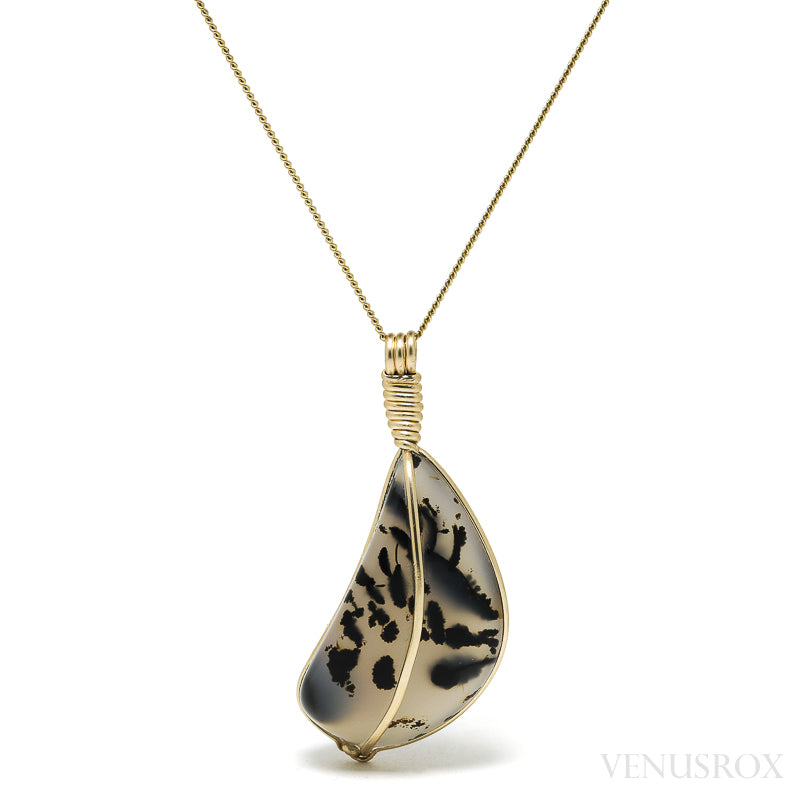 Agate Polished Crystal Pendant from Montana, USA | Venusrox
