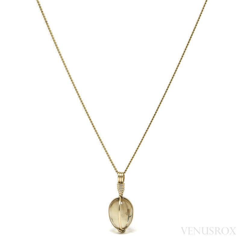 Natural Citrine Polished Sphere Pendant from Madagascar | Venusrox