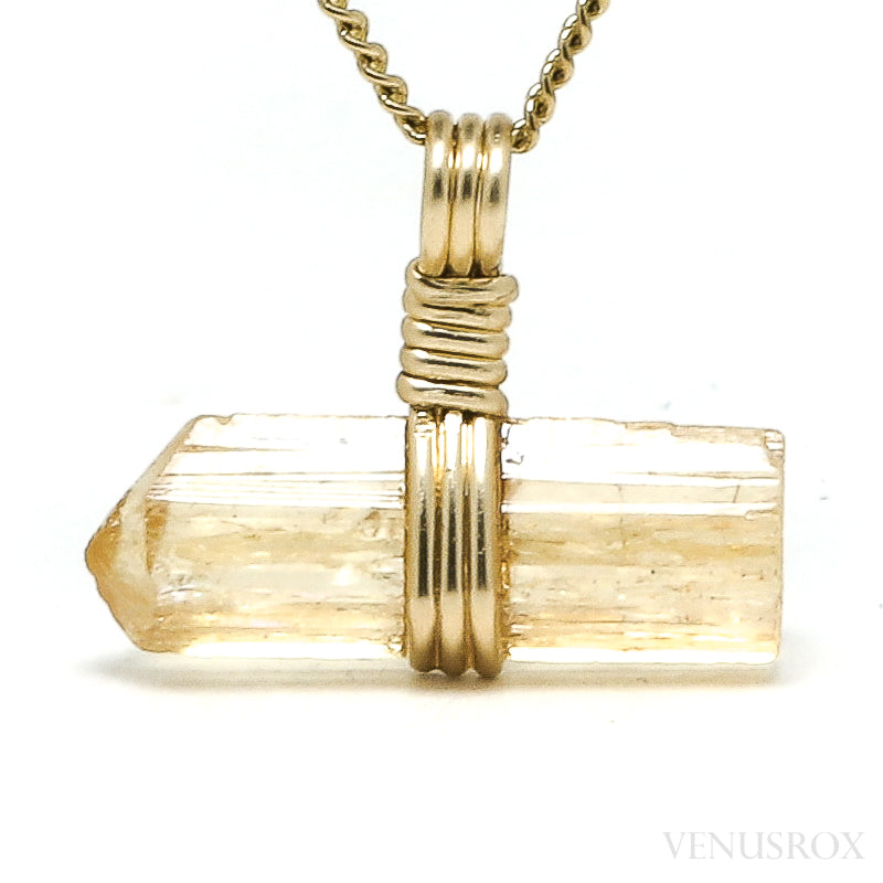 Topaz Natural Crystal Pendant from Brazil | Venusrox
