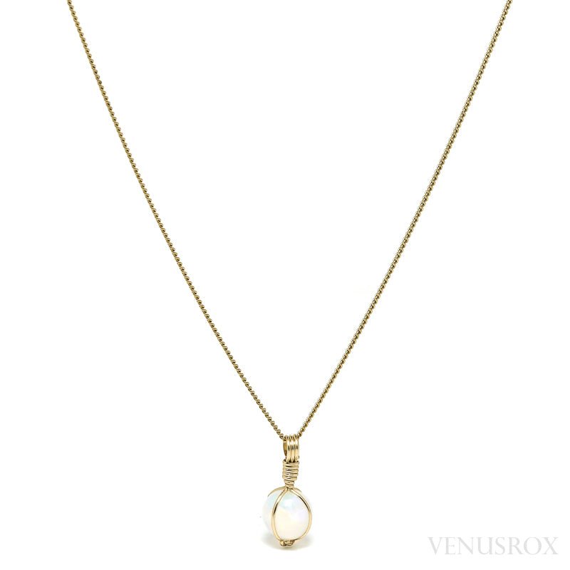 Opal Polished Sphere Pendant from Ethiopia | Venusrox